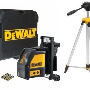 SET križno linijski laser Dewalt DW088K + DE0881T stojalo