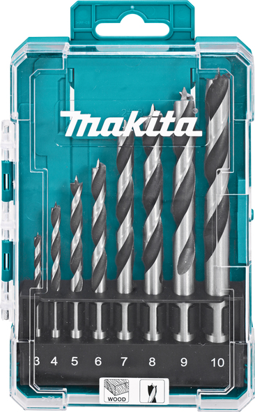 8 - Delni set svedrov za les Makita D-77257