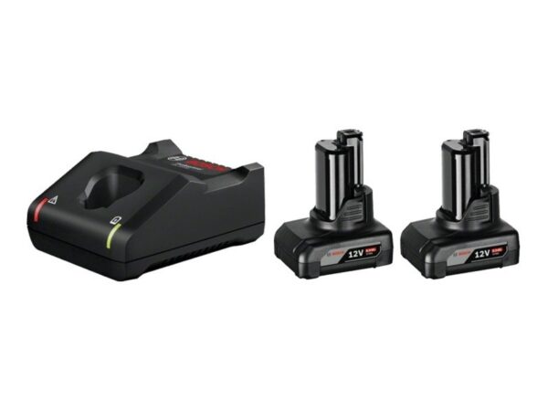 Začetni komplet Bosch Professional 2 x GBA 12V 6.0Ah + GAL 12V-40 1600A01B20