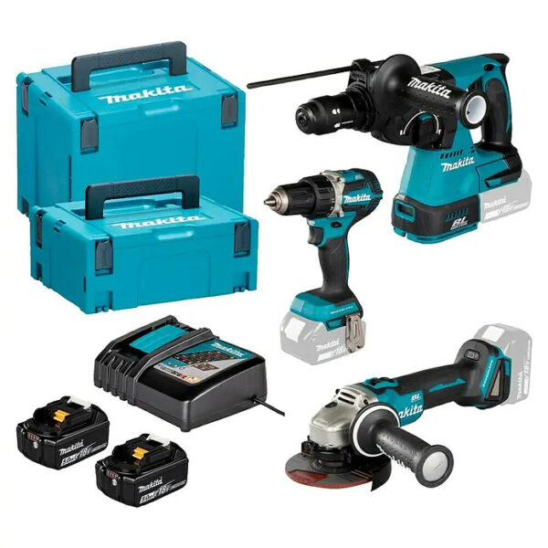 3-delni set orodja Makita DLX3195JX1