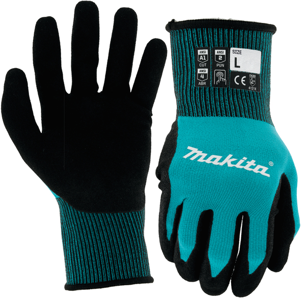 Delovne rokavice Makita FitKnit 1 L P-84698