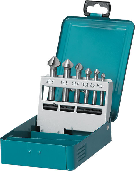 6-delni set rezkal Makita D-42204