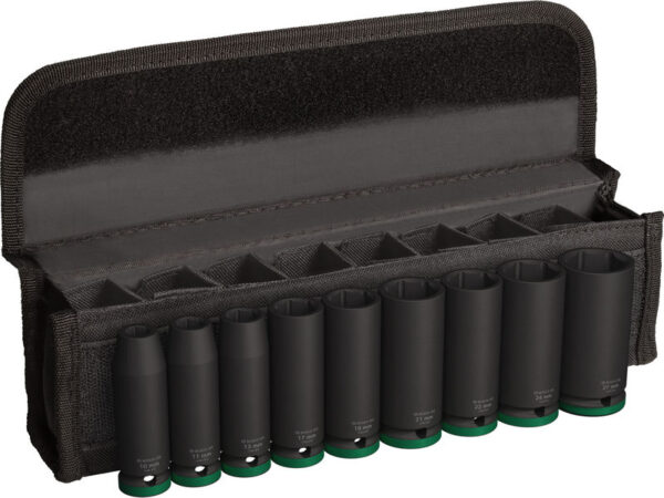 Komplet PRO Impact Socket Set Bosch, 1/2 palca, globok, 9-delni 2608003040