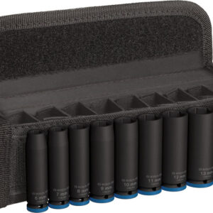 Komplet PRO Impact Socket Set Bosch, 1/4 palca, globok, 9-delni 2608003035