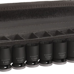 Komplet PRO Impact Socket Set Bosch, 3/8 palca, standardni, 9-delni 2608003036