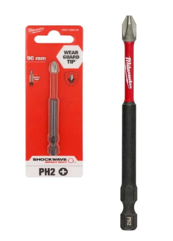 Vijačni nastavek PH2 90 mm Milwaukee 4932430856