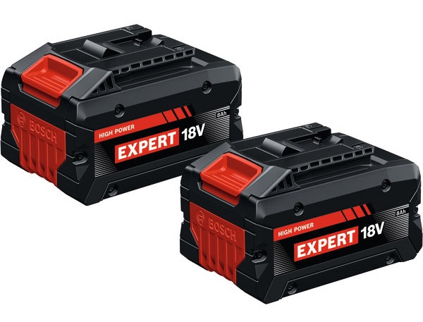 Set Akumulatorjev Bosch 18V 8Ah EXPERT EXBA 18V-80 1600A0373D