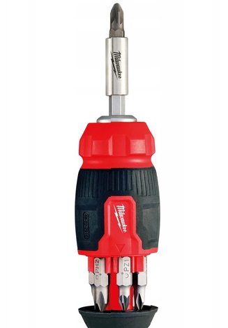 Večnamenski izvijač z nastavki 8v1 Milwaukee 4932492807