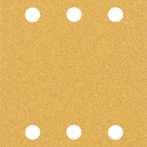 10-delni komplet brusnih papirjev s 6 luknjami Bosch EXPERT C470 za vibracijske brusilnike, 115 x 107 mm, G60 2608900891