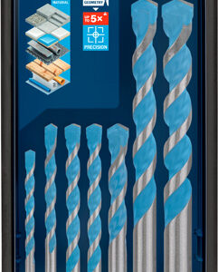 Komplet svedrov EXPERT HEX-9 Multi Construction, 7-delni Bosch 2608902370