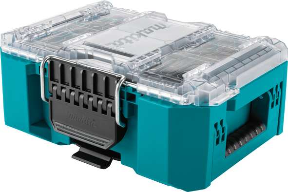 Globok kompaktni organizator s prozornim pokrovom MAKTRAK Makita P-91067