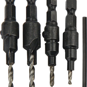 4-delni set grezil s svedrom (M3-M6) Makita D-73455