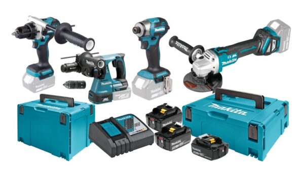 4-delni set orodja Makita DLX4MAK24