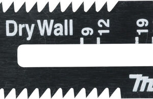 Žagin list za vbodno žago DSD180, za mavčne plošče Makita B-49703