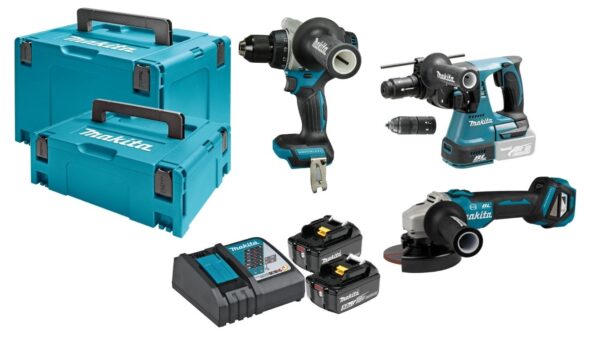 3-delni set orodja Makita DLX3B891