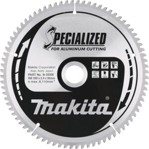 TCT Specialized žagin list za aluminij 250 mm (80 zob) 250x30x80Z Makita B-33308