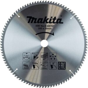 TCT žagin list večnamenski 355 mm (100 zob) 355x30x100Z Makita D-65707