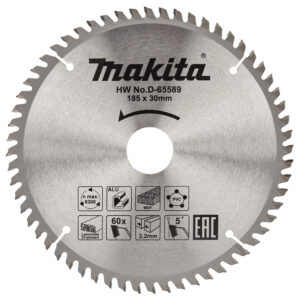 TCT žagin list večnamenski 185 mm (60 zob) 185x30x60Z Makita D-65589