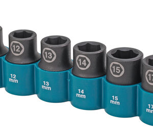 9-delni set natičnih ključev Impact Black 1/2" adapter E-16645