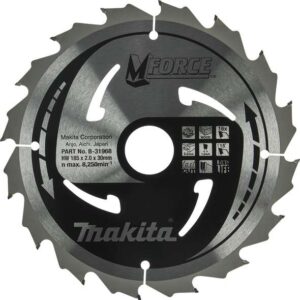 TCT žagin list za les 185 mm (16 zob) 185x30x16 Makita B-31968