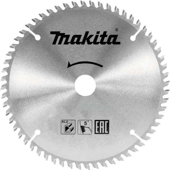 T.C.T. žagin list za aluminij 190 mm (60 zob) Makita 190x30x60Z D-72970