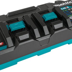Hitri polnilnik za dva akumulatorja XGT Makita DC40RB 191N09-8