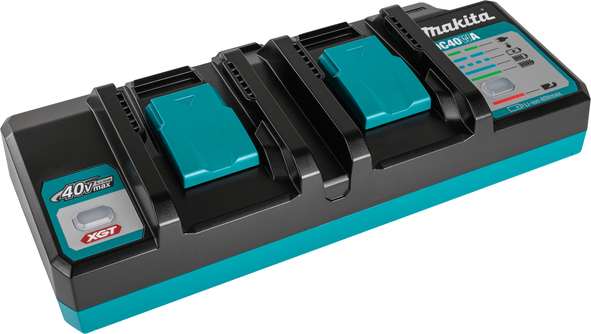 Polnilnik za dva akumulatorja XGT Makita DC40WA 1911L9-4