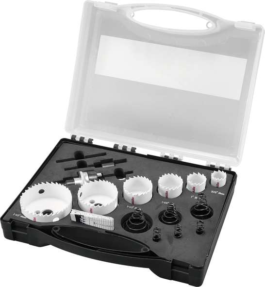 10-delni set BiM-Co kronskih žag za električarje Makita B-38679