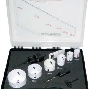 6-delni set BiM kronskih žag za inštalaterje: 19,22,29,38,44,57 mm Makita D-47117