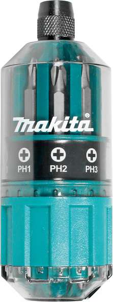 18-delni set vijačnih nastavkov in držalo Makita B-28896