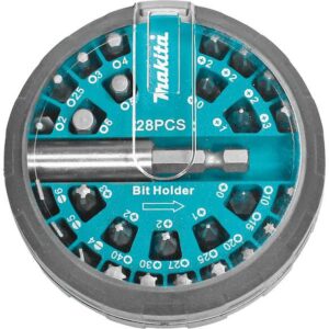 28-delni set vijačnih nastavkov, disk Makita B-28911