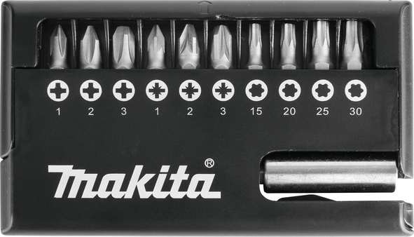 11-delni set vijačnih nastavkov Makita D-30651