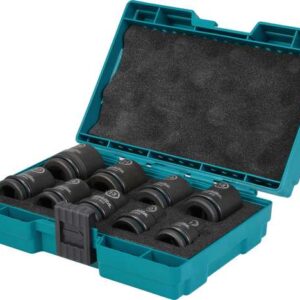 9-delni set natičnih ključev Impact Black 1/2" V1 Makita E-16564