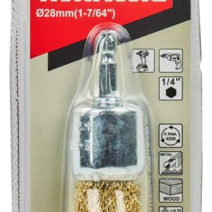 Čopičasta žična krtača valovita žica 28 mm Makita D-73732