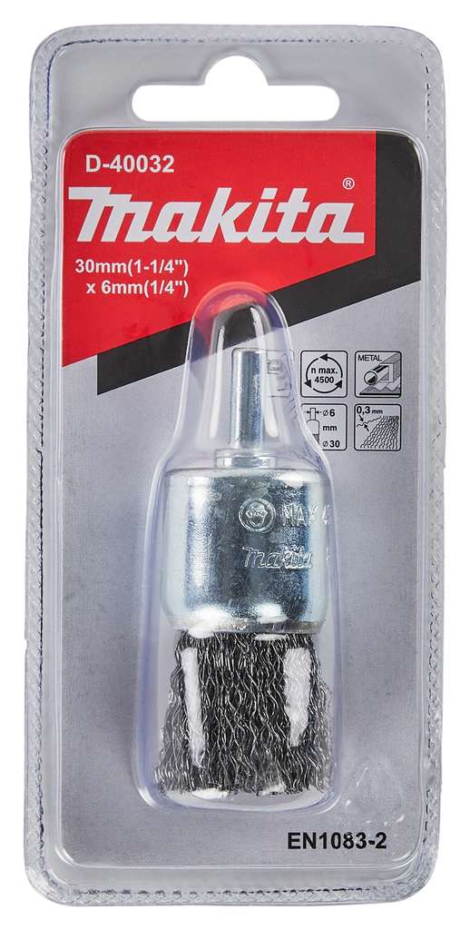 Čopičasta žična krtača valovita žica 30 mm Makita D-40032