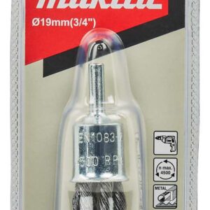 Čopičasta žična krtača pletena žica 19 mm Makita D-73841