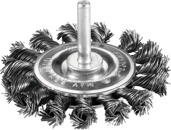 Kolutna žična krtača pletena žica 100 mm Makita D-73829