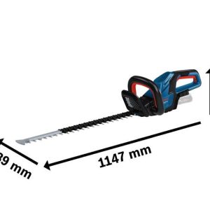 Akumulatorske škarje za živo mejo Bosch GHE 18V-60 (II) 06008C9400