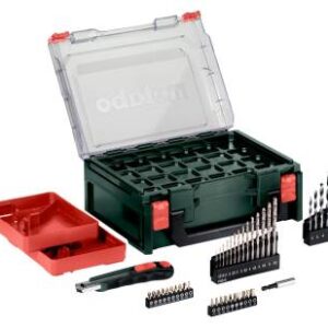 Akumulatorski vrtalni vijačnik Metabo PowerMaxx BS BASIC SET + 41-delnim set pribora 600080710