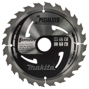TCT žagin list za les Makita 190 mm (24 zob) B-64191