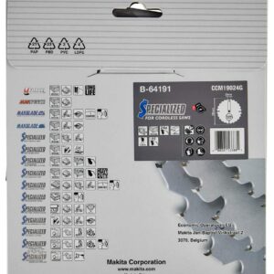 TCT žagin list za les Makita 190 mm (24 zob) B-64191