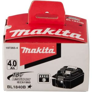 Akumulator 18 V 4.0 Ah Makita BL1840B 197265-4