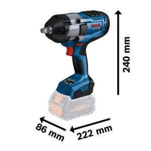 Akumulatorski udarni vijačnik Bosch GDS 18V-1000 06019J8301