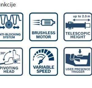 Akumulatorske škarje za živo mejo Bosch GHE 18V-50 T 06008D5000