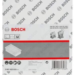 Plosko naguban filter iz celuloze za GAS 35-55 Bosch 2607432033