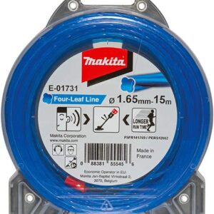 Štiridelna najlonska nitka modra Makita 1,65 mm x 15 m E-01731