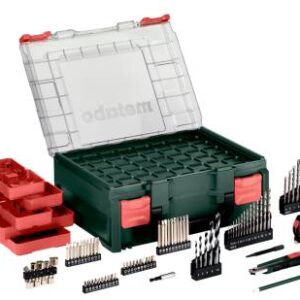 Akumulatorski udarni vrtalnik Metabo SBE 650 Set + 78-delni set pribora 600742710