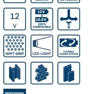 Akumulatorski kotni vrtalnik Bosch GWB 12V-10 0601390909