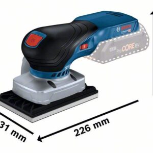 Akumulatorski ekscentrični brusilnik Bosch GSS 18V-13 06019L0100