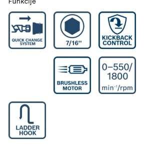 Akumulatorski kotni vrtalnik Bosch GRD 18V-127 HX 06019N5100
